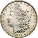 1878-1921 Silver Morgan Dollar Melt Value