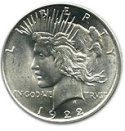 1921-1935 Silver Peace Dollar Melt Value