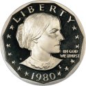1979-1981, 1999 Susan B. Anthony Dollar Melt Value