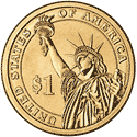 2007-2014 Presidential Golden Dollar Melt Value