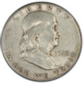 Silver Half Dollar in Fine Condition