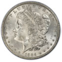 Morgan Silver Dollar in Uncirculated Condition