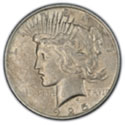 Silver Dollar in XF Condition