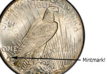 Peace Dollar Mintmark