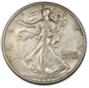 Silver Half Dollar in Extra Fine Condition